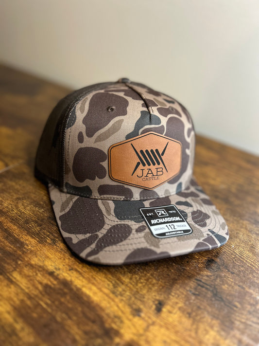 Custom Duck Camo Trucker Hat