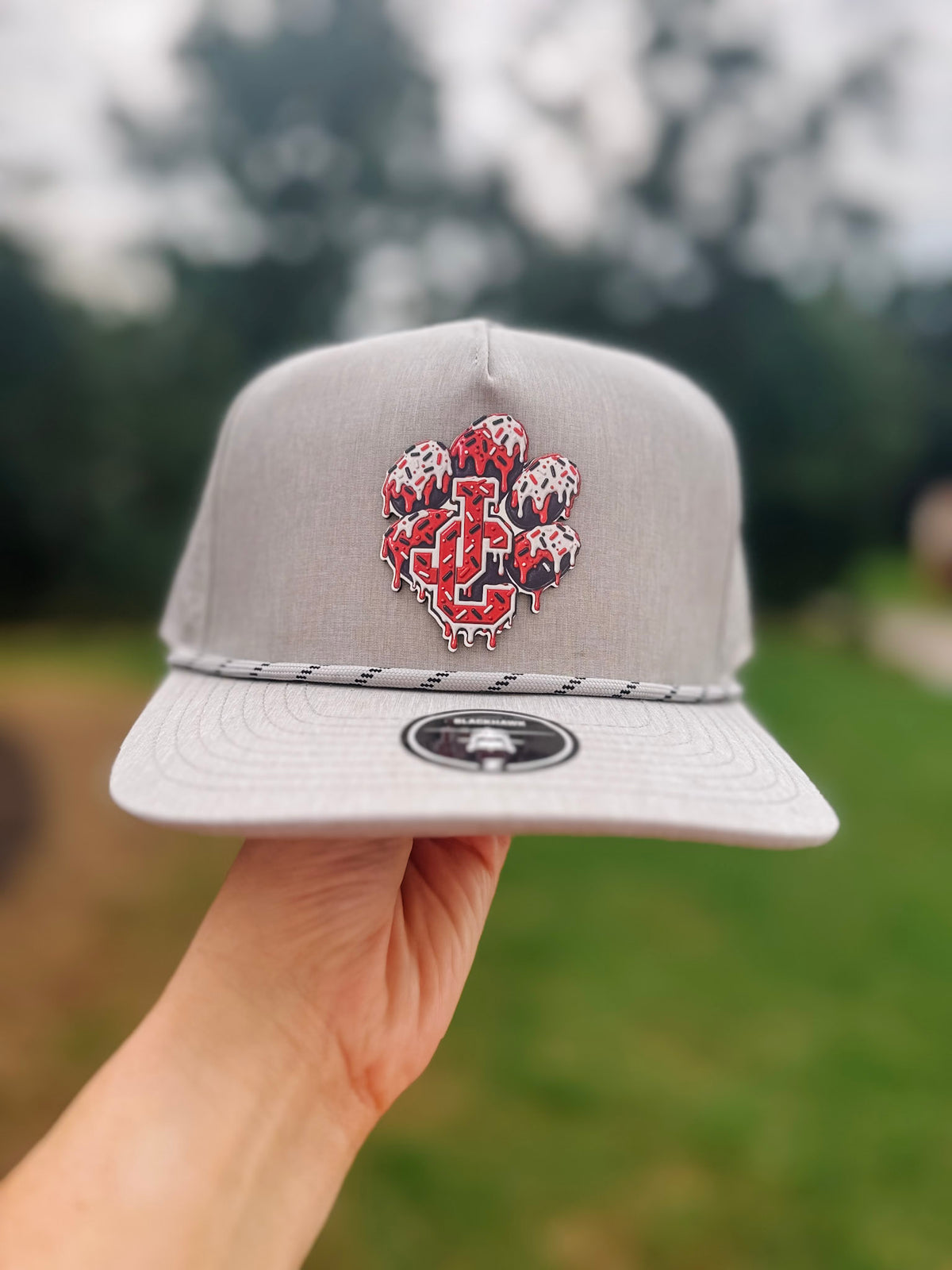 School spirit drip hat