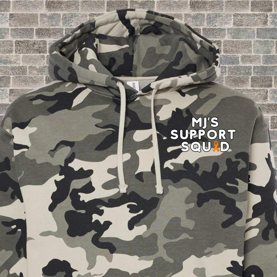 MJ's Support Squad Duck Camo Hoodie