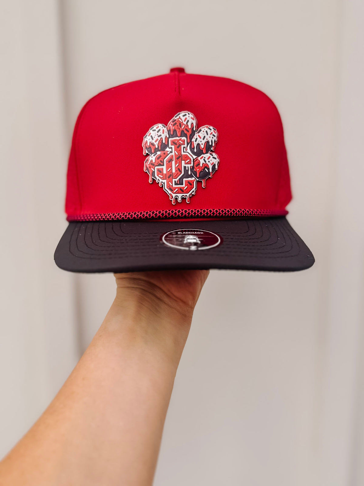 School spirit drip hat