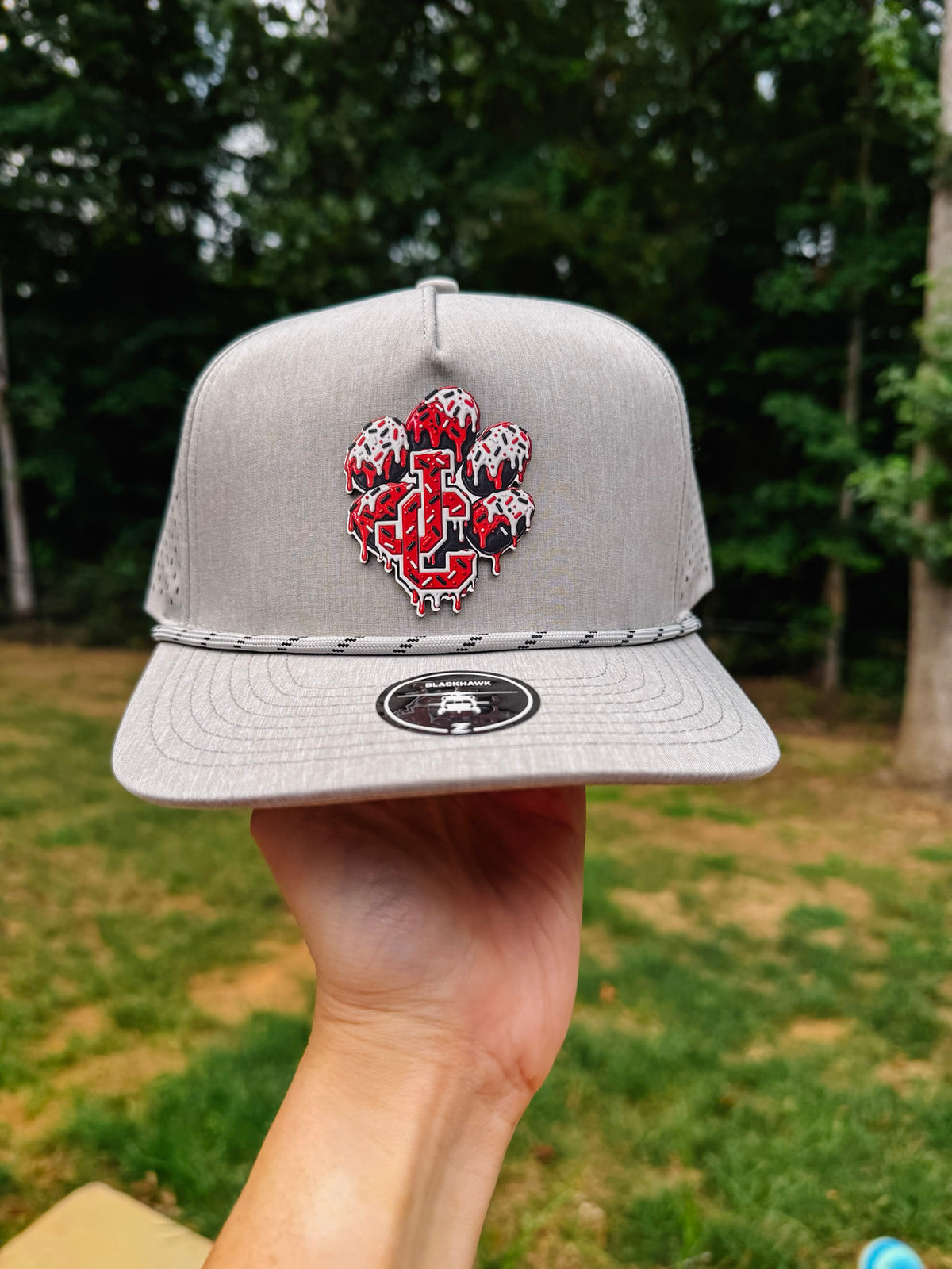 School spirit drip hat