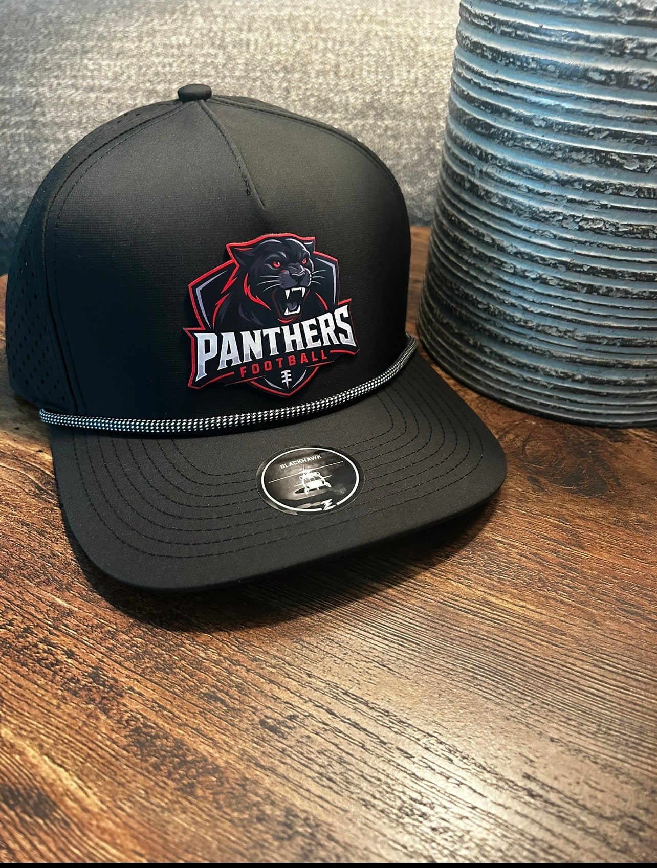 Jackson County Panthers Football Performance Style Rope Hat